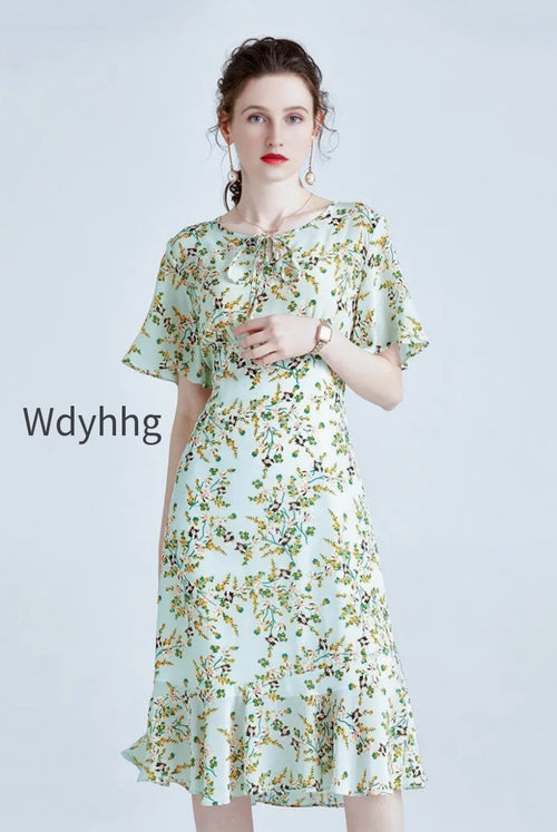100-mulberry-silk-short-sleeve-floral-midi-dress
