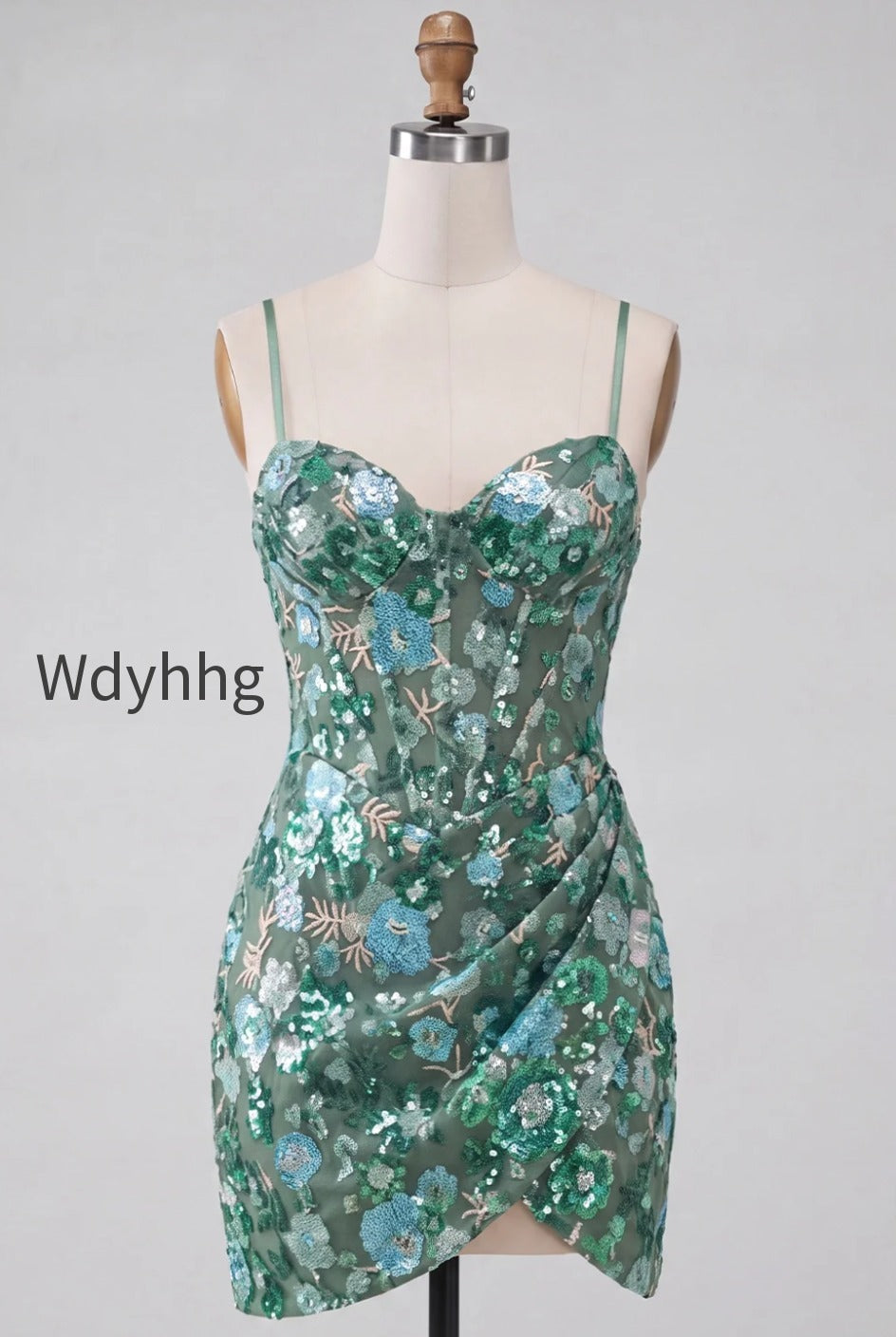 sparkly-floral-pink-sequin-corset-tight-short-homecoming-dress