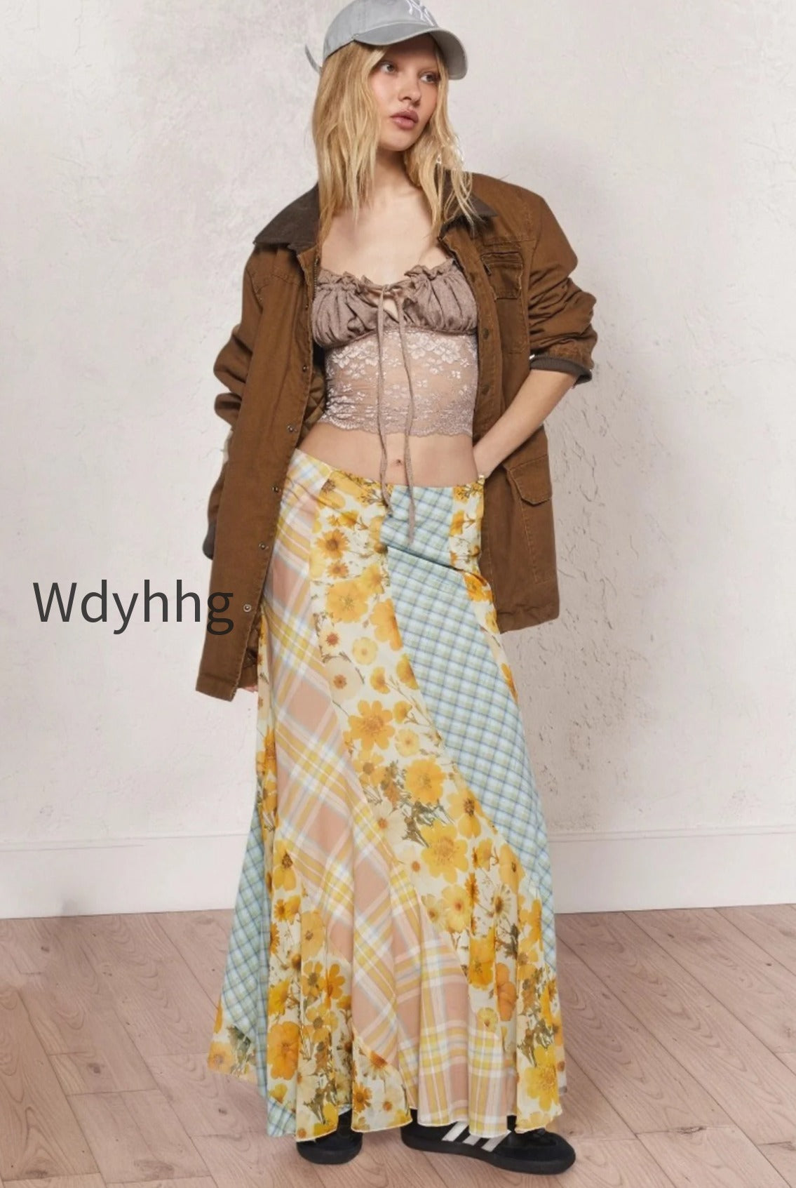 floral-boho-tiered-ruffle-midi-skirt