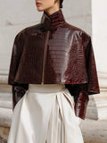 minimalist-cape-collar-glossy-crocodile-eco-leather-jacket