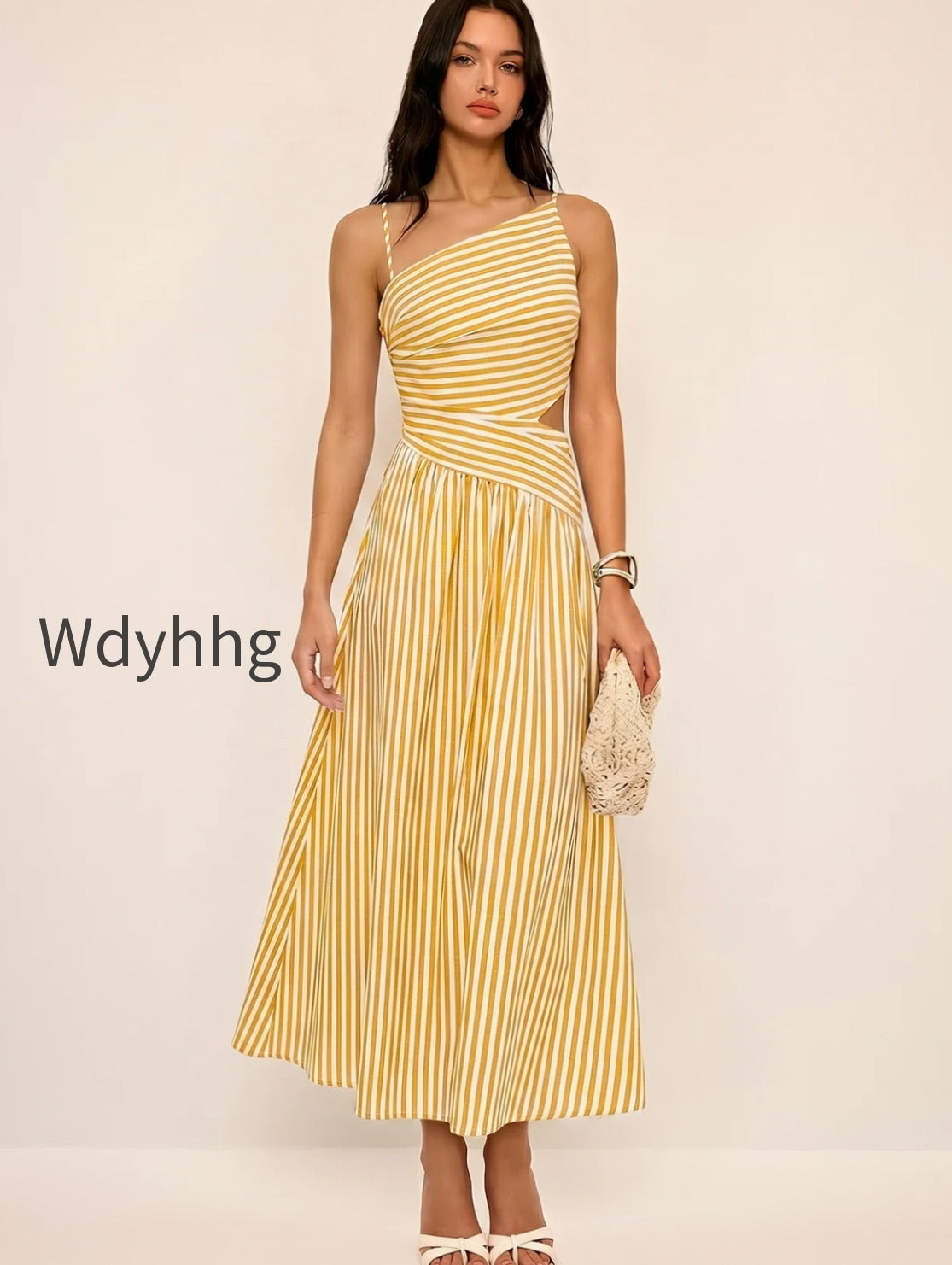 striped-cut-out-asymmetric-cami-maxi-dress