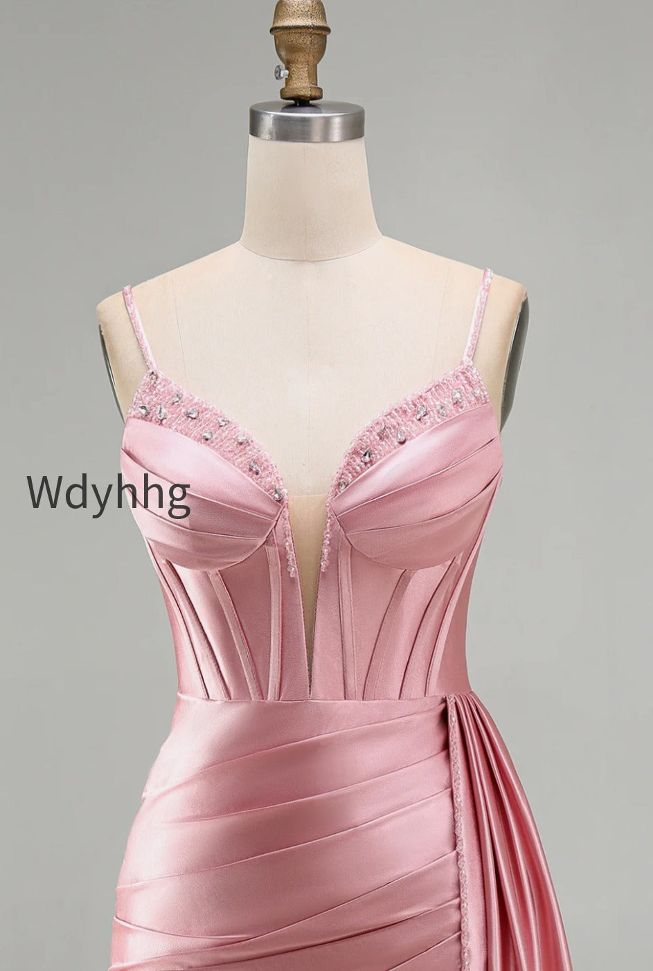 sparkly-gold-satin-fringed-beaded-tight-short-corset-homecoming-dress
